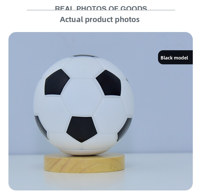 ⊙World Cup Football Lamp European Cup LED Night Light Glass Table Lamp Bedroom Study Bedside Lamp