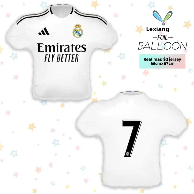 MECRLA New Cross-Border 2026 World Cup Balloon Trophy Shape Decoration Jersey Balloon European Cup