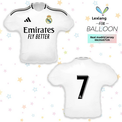 MECRLA New Cross-Border 2026 World Cup Balloon Trophy Shape Decoration Jersey Balloon European Cup