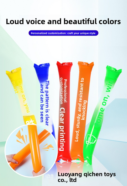 Cheer Stick, Support Stick, Balloon Stick, Inflatable Stick, Cheering Stick, Atmosphere Stick, Atmosphere Props, Inflatable Cheer Stick, Customizable