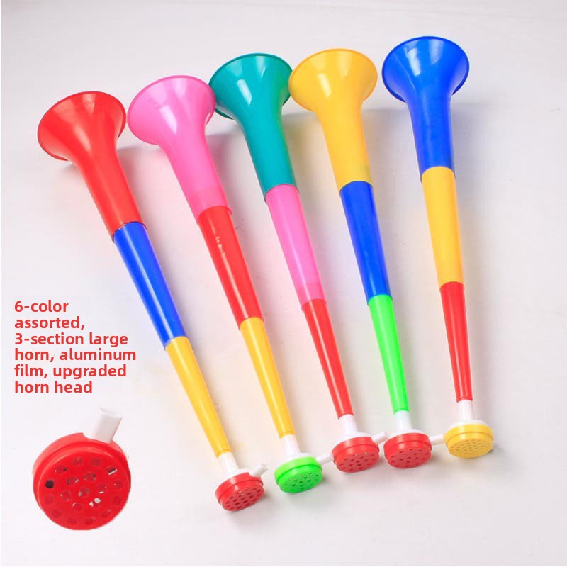 60cm Three-Section Telescopic Horn Sports Event Fan Props Children's Toys Street Vendor Wholesale